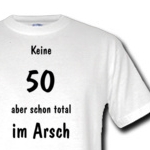 Keine f&uuml;nfzig aber schon total im Arsch